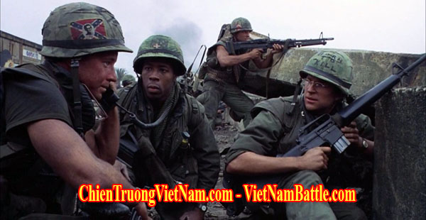 Trang bị vũ khí lính Mỹ trong đơn vị chiến đấu trong chiến tranh Việt Nam - Us soldier arms in Vietnam war