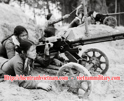 Súng máy DSHK 12,7mm Degtyarov – Shpagin trong chiến tranh Việt Nam trong chiến tranh Việt Nam - DSHK 12.7mm machine gun in Viet Nam war