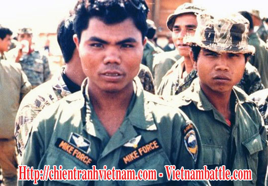 Lực lượng đặc biệt Mỹ ở Việt Nam - các binh sĩ người Thượg thuộc lực lượng đặc biệt Mike Force - Montagnards soldiers in US Special Force Group Mike Force in Viet Nam war