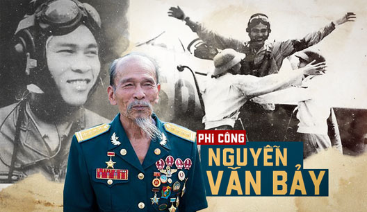 Phi công Nguyễn Văn Bảy - một trong những ACE bắn hạ nhiều máy bay Mỹ nhất đã từ trần