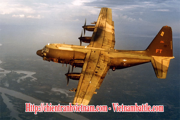Máy bay Gunship AC-130, AC-119, AC-47 bóng ma trong chiến tranh Việt Nam - Chiếc AC-130 Spectre Gunship