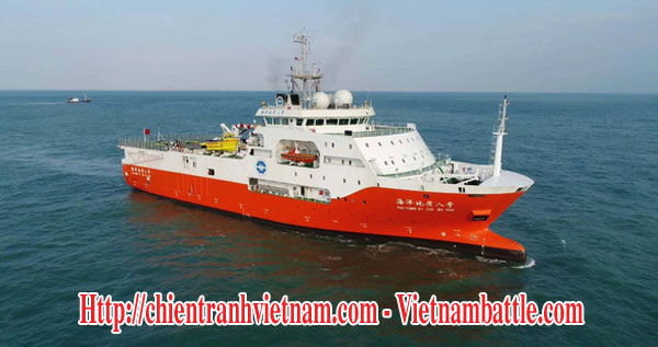 Một nhóm tàu bao gồm tàu Hải Dương 8 cùng một số tàu đánh cá, tàu hải cảnh, ..  của Trung Quốc lại tiếp tục xâm nhập vào vùng biển của Việt Nam vào ngày 14 tháng 4 năm 20120