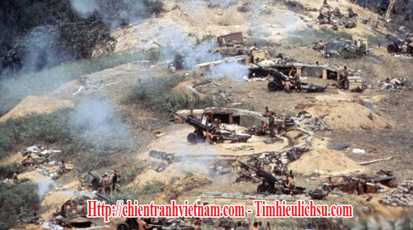 Pháo binh Mỹ bắn yểm trợ trong chiến dịch Campuchia 1970 trong chiến tranh Việt Nam - Artillery fire supports in Cambodian Incursion - Cambodian Campaign in Vietnam war