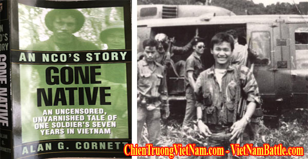 Thiếu Tá Lê Xuân Phong, Đại đội trinh sát 302 Đà Lạt và quyển sách Gone Native của tác giả Alan G. Cornett - RVN major Le Xuan Phong
