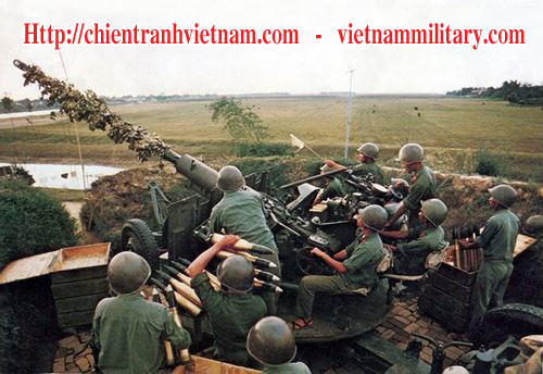 Pháo phòng không 57mm trong chiến tranh Việt Nam - 57mm anti aircraft gun in Viet Nam war