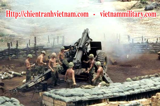 Pháo 155mm M114 trong chiến tranh Việt Nam - M114 1055m howitzer in Viet Nam war
