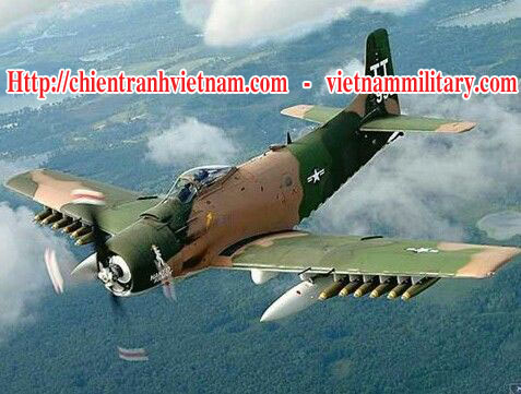 Máy bay A-1 Skyraider trong chiến tranh Việt Nam - Douglas A-1 Skyraider attack aircarft in Viet Nam war