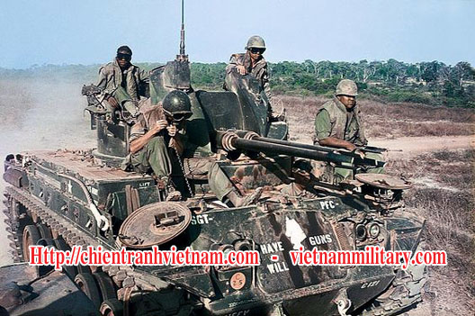 Xe tăng M42 Duster trong chiến tranh Việt Nam - M42 Duster tank in Viet Nam war