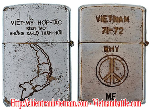 Hộp quẹt - Bật lửa Zippo trong chiến tranh Việt Nam - Zippo lighter in Viet Nam war