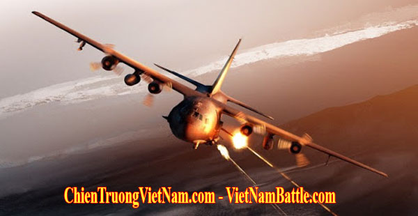 Máy bay AC-130 bóng ma trên đường mòn Hồ Chí Minh, Trường Sơn - AC-130 gunship on Ho Chi Minh trail
